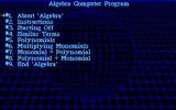 Algebra Computer Program